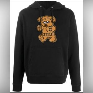 Sandro hoodie Teddy XS black unisex
